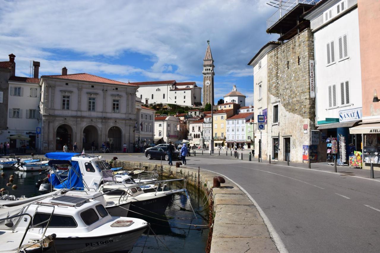 Apartments Rosso Piran. Bagian luar foto